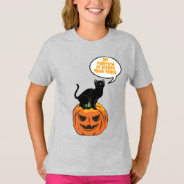 Kürbiskatze, Halloween-T - Shirt