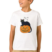 Kürbiskatze mit Sternen