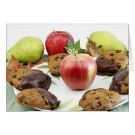 Kürbiskekse Herbstszene