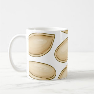 Kürbiskernmuster Kaffeetasse