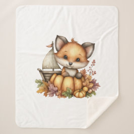 Kürbiskins, einfach herumhängend sherpadecke