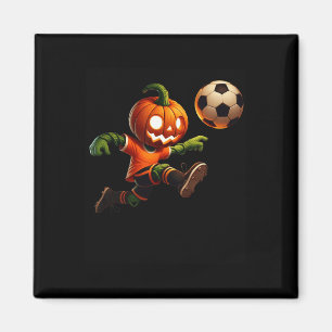 Kürbiskopf Fußball Halloween Kostüm Männer Jungen  Magnet