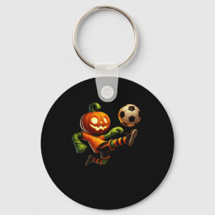 Kürbiskopf-Fußball-Halloween-Kostüm Männer Jungen  Schlüsselanhänger