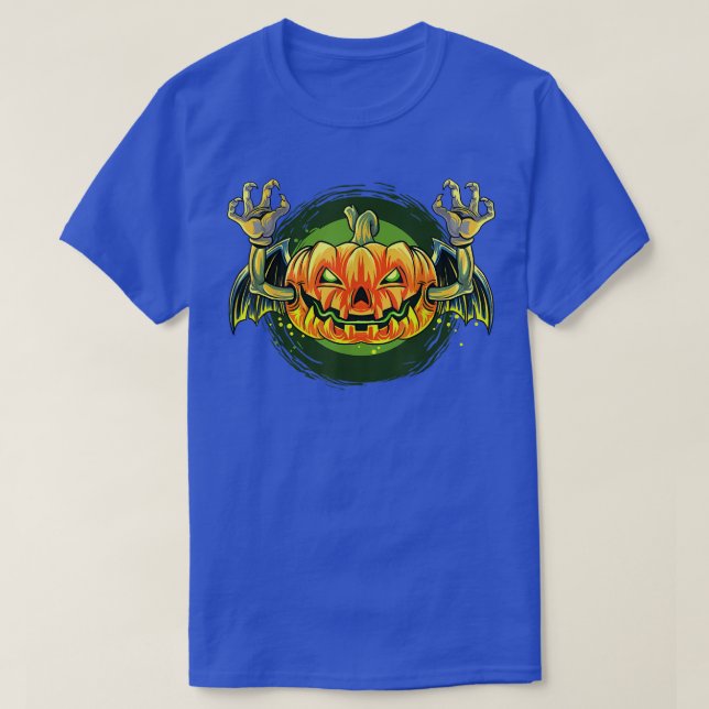 Kürbiskopf T-Shirt (Design vorne)