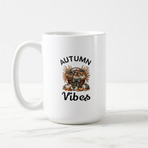Kürbiskorb für Herbst Kaffeetasse