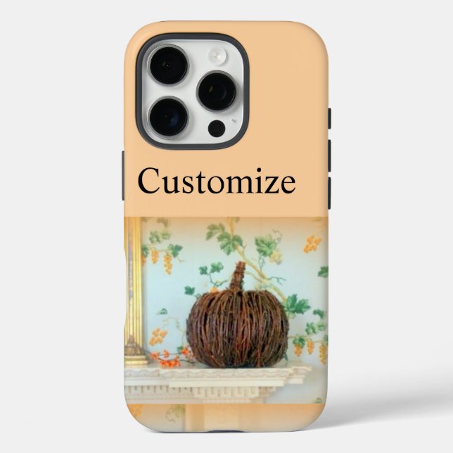 Kürbiskorbgehäuse Case-Mate iPhone Hülle (Rückseite)