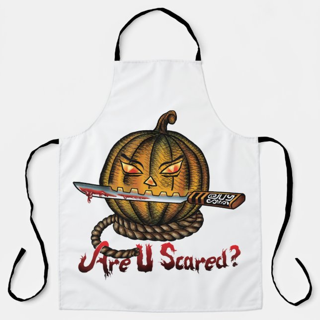 "Kürbiskröte der Angst" Schürze (Vorderseite)