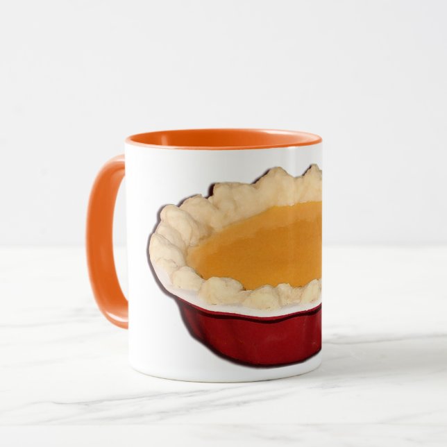 Kürbiskuchen für Feiertage Tasse (Vorderseite Links)