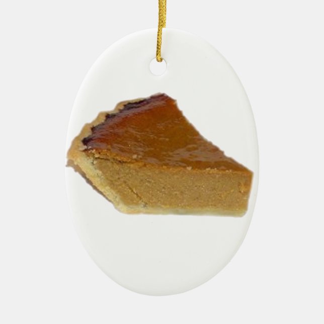 Kürbiskuchen Keramikornament (Vorne)