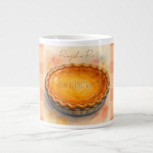 Kürbiskuchen, Liebe auf den ersten Schnitt, Ernted Jumbo-Tasse
