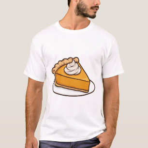 Kürbiskuchen-Scheibe Herbst T-Shirt