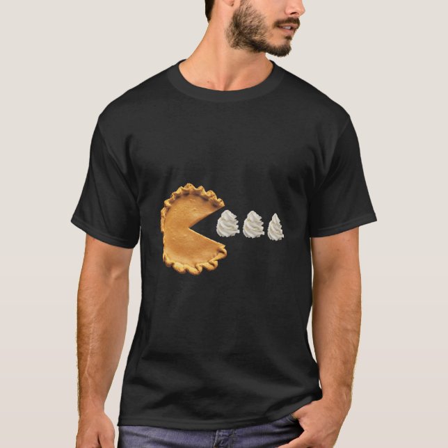 Kürbiskuchen Thanksgiving T-Shirt (Vorderseite)