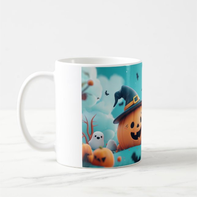 🎃 Kürbiskürbis Kaffeetasse (Links)