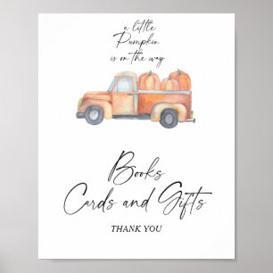 Kürbislaster - BÜCHER KARTEN UND GESCHENKE Poster