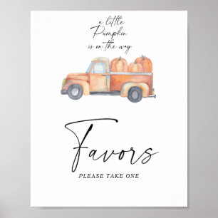 Kürbislaster - Favors Poster