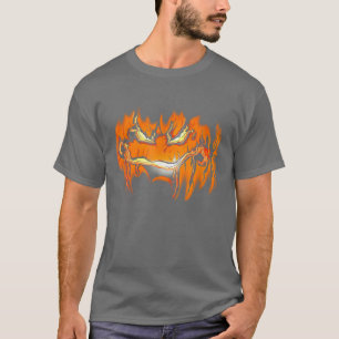 Kürbislaterne Beängstigend Carved Pumpkin Face Spo T-Shirt