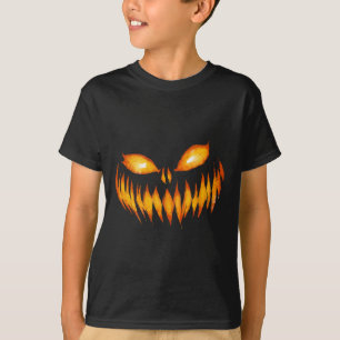 Kürbislaterne Beängstigende Kürbisgewächse Hallowe T-Shirt