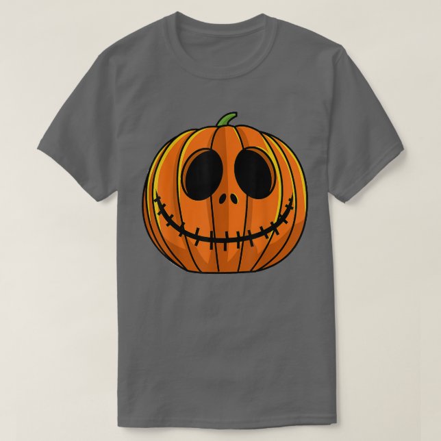 Kürbislaterne Clean Fun Halloween Pumpkin Party C T-Shirt (Design vorne)