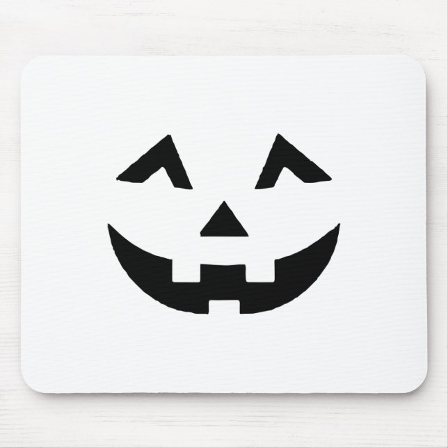 Kürbislaterne Face Pumpkin Eyelashes Hallowen Cos Mousepad (Vorne)