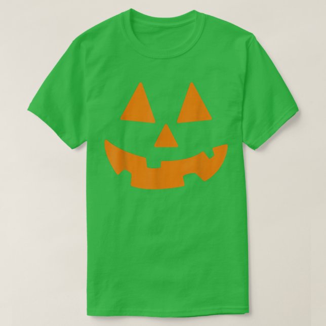 Kürbislaterne Halloween Pumpkin Kostüm T - Shirt (Design vorne)