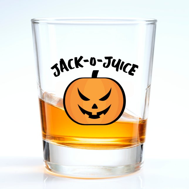 Kürbislaterne Juice Halloween Pumpkin Pun Joke Schnapsglas (Von Creator hochgeladen)