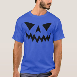 Kürbislaterne Kostüm Beängstigend Pumpkin Face Hal T-Shirt