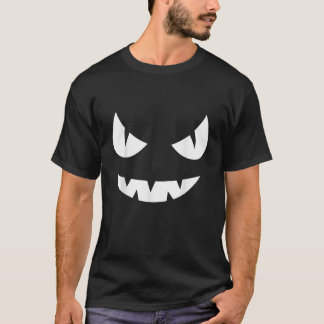 Kürbislaterne Kürbis Gesicht Lustiger Halloween-Ko T-Shirt