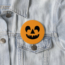 Kürbislaterne Pumpkin Face Button