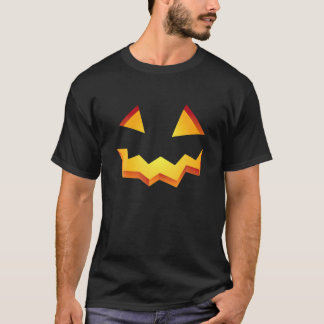 Kürbislaterne Pumpkin Face Halloween-Kostüm T-Shirt