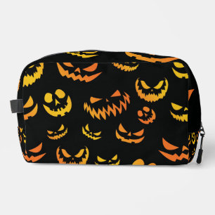 Kürbislaterne Pumpkin Face Waschbeutel