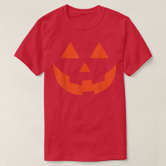 Kürbislaterne Pumpkin Halloween-Kostüm T-Shirt (Design vorne)