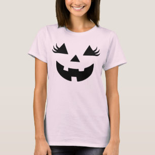 Kürbislaternen-Gesicht Kürbis Halloween-Kostüm Fra T-Shirt