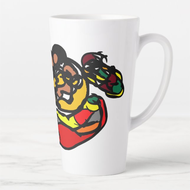Kürbislaternen Spaß  Milchtasse (Rechts)