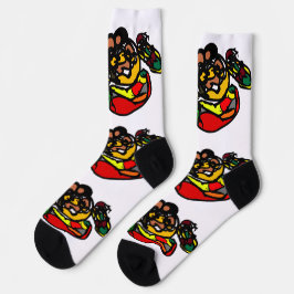 Kürbislaternen Spaß Socken