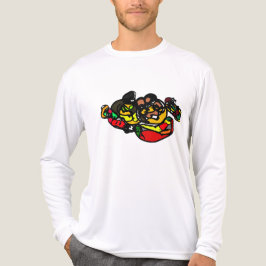 Kürbislaternen Spaß Tri-Blend Shirt