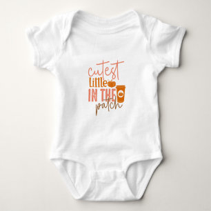 Kürbislein im Kürbisfeld - Herbst T-Shirt Baby Strampler