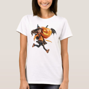 Kürbismädchen T-Shirt