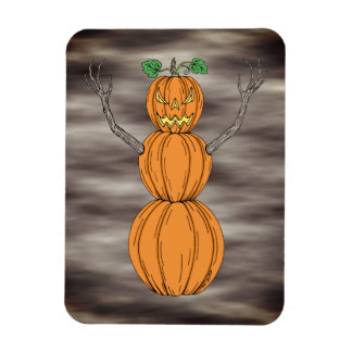 Kürbismann Halloween-Kunst Magnet