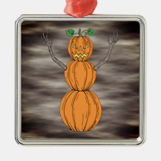 Kürbismann Halloween-Kunst Ornament Aus Metall