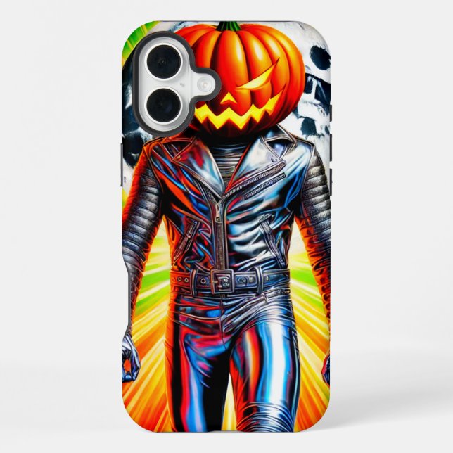 Kürbismann-Handyhülle iPhone Hülle (Rückseite)