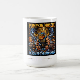Kürbismuskel-Krafttraining Halloween Gym Shirt Kaffeetasse