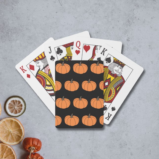 Kürbismuster-Kartenspielen Spielkarten (Pumpkin Pattern Playing Cards)