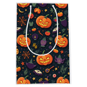 Kürbispapiertasche Mittlere Geschenktüte