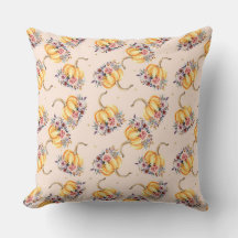 Kürbispastellpfirsich Goldpolka Punkt Blumenfall