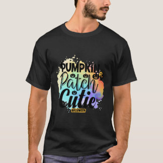 Kürbispflaster-Süsse Halloween Fall T-Shirt