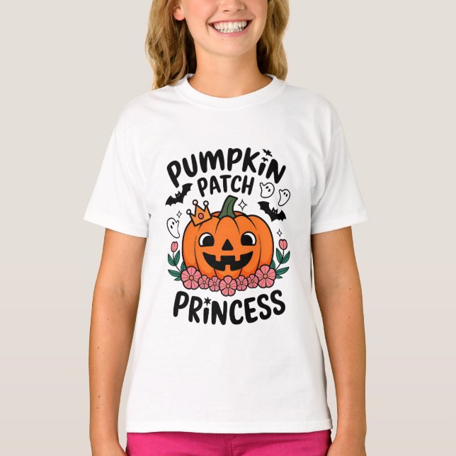 Kürbispflasterprinzessin T-Shirt (Vorderseite)