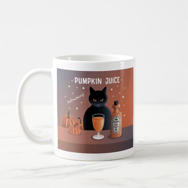 Kürbissaft Kaffeetasse (Links)
