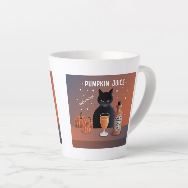 Kürbissaft Milchtasse (Rechte Ecke)