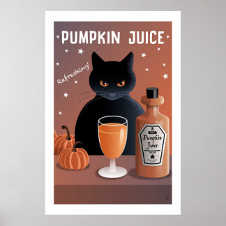 Kürbissaft Poster