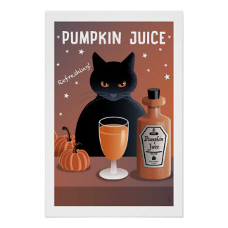 Kürbissaft Poster